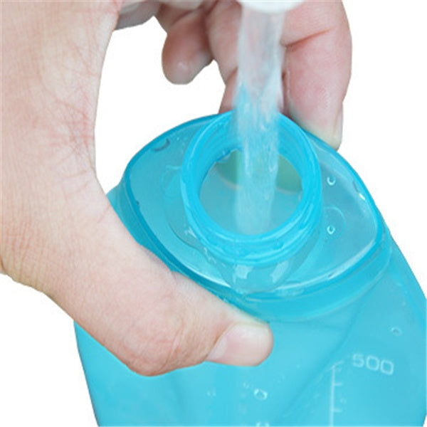 Sports soft water bottle