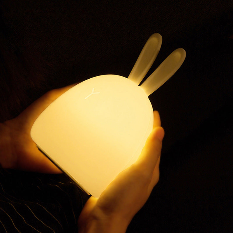 Fat Rabbit Colorful Pat Silicone Lamp