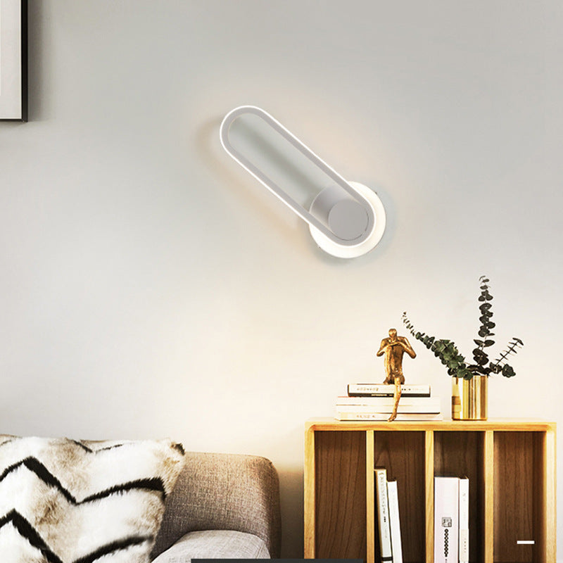 Rotatable Bedroom Bedside Wall Lamp