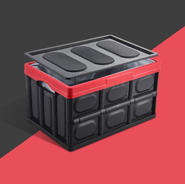 Backup storage box storage car folding storage box