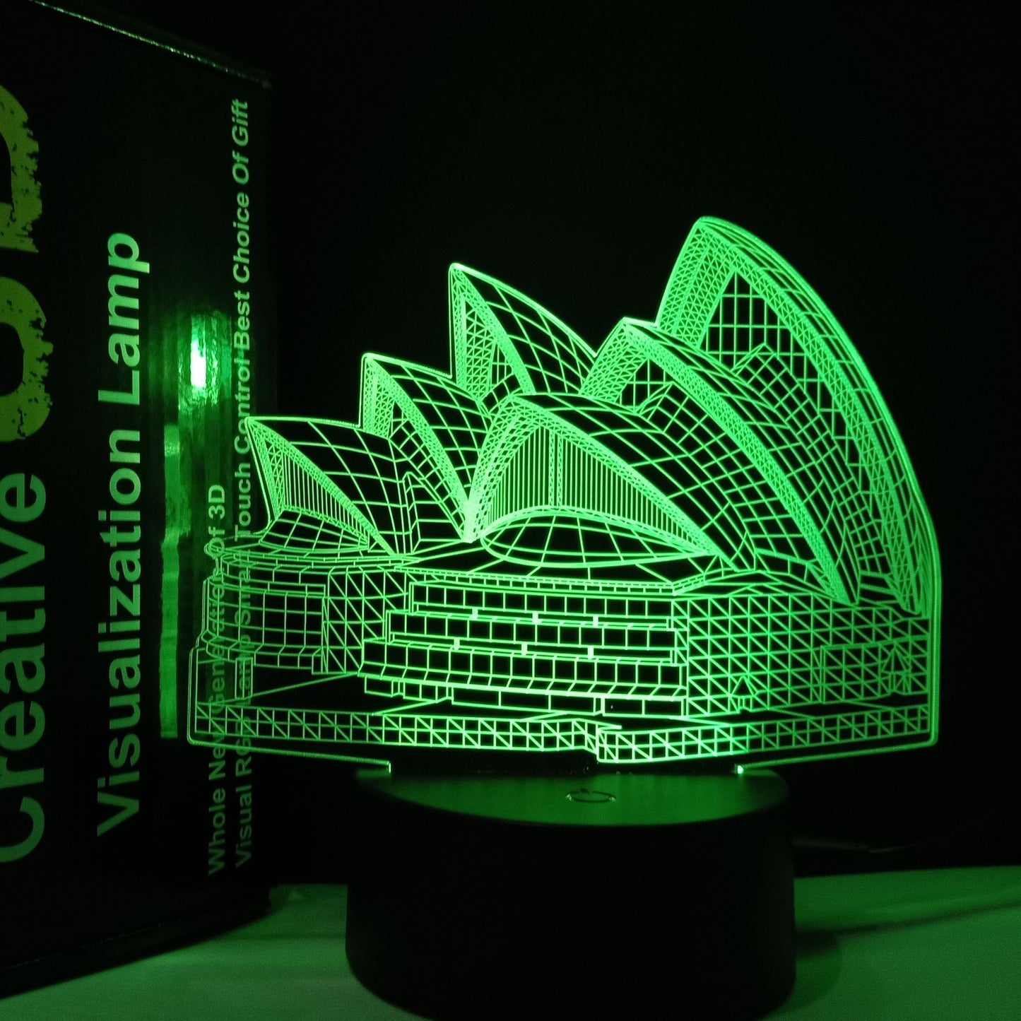 Creative 3d Night Light Bedroom Bedside