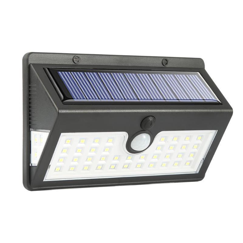 Three-sided Luminous Solar Sensor Wall Lamp