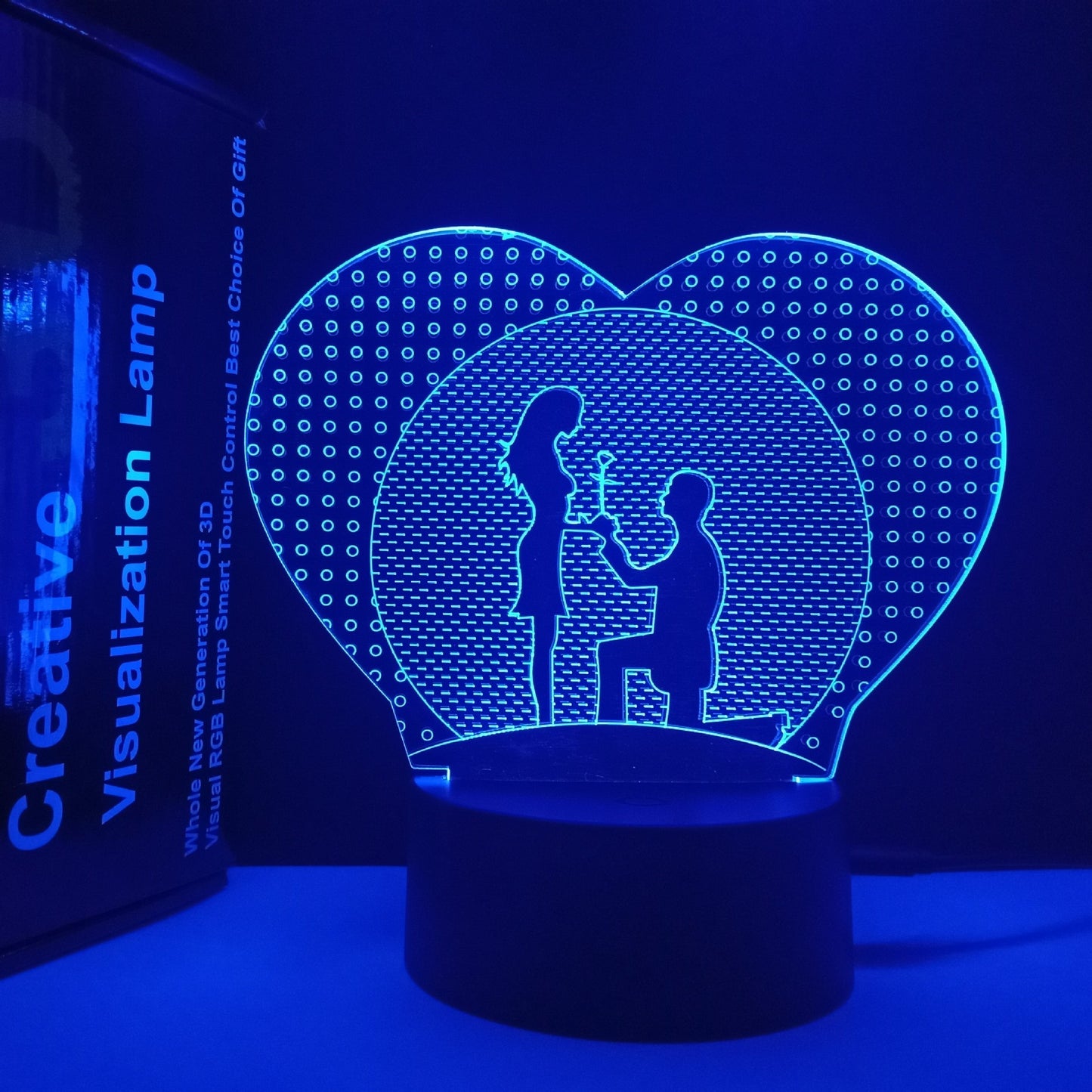 Creative 3d Night Light Bedroom Bedside