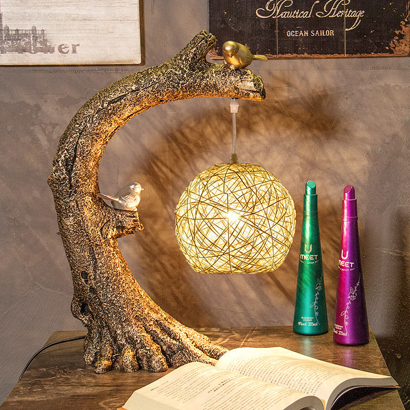 Creative Tree Root Decoration Table Lamp Ornament