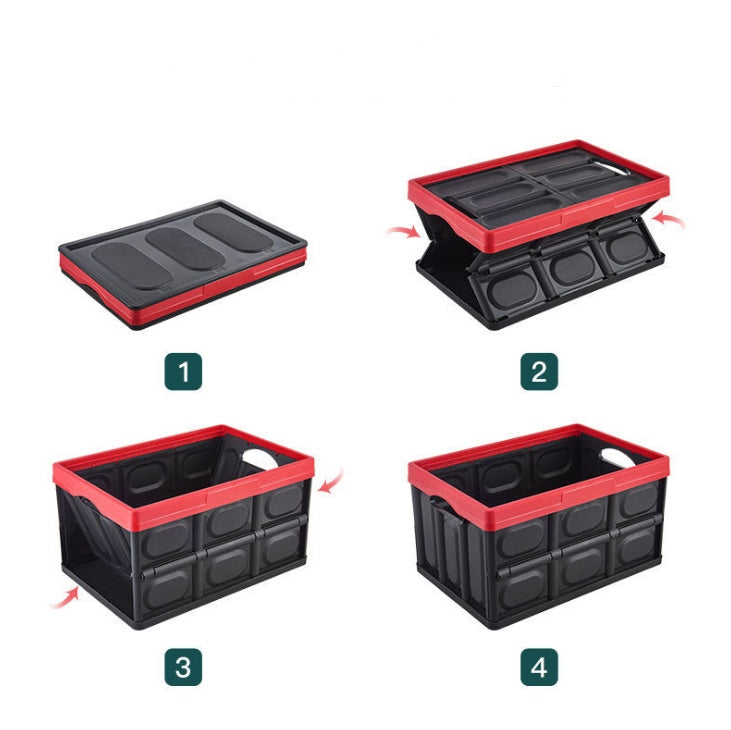 Backup storage box storage car folding storage box