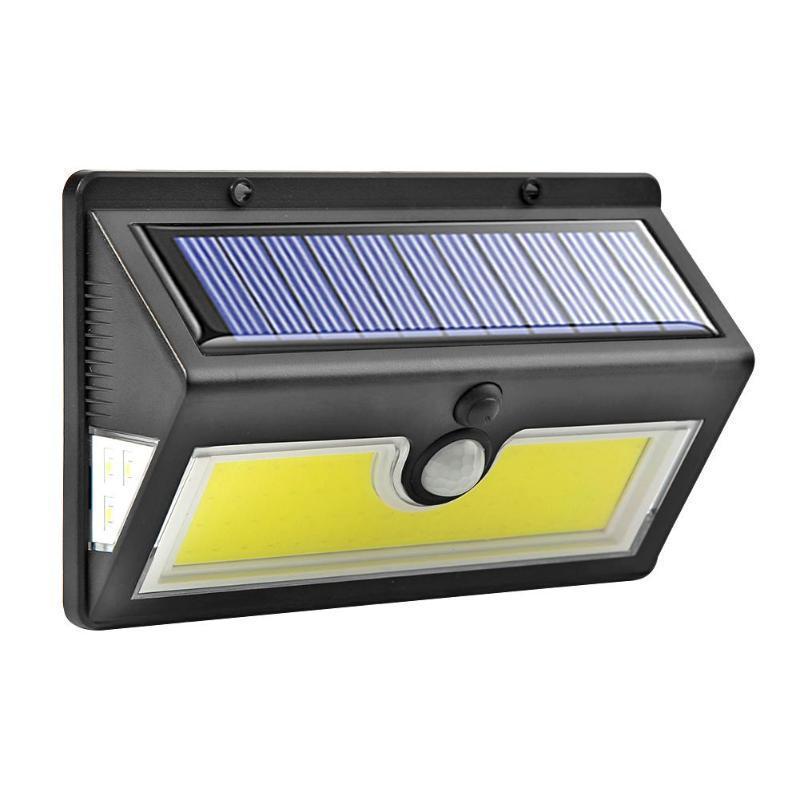 Three-sided Luminous Solar Sensor Wall Lamp