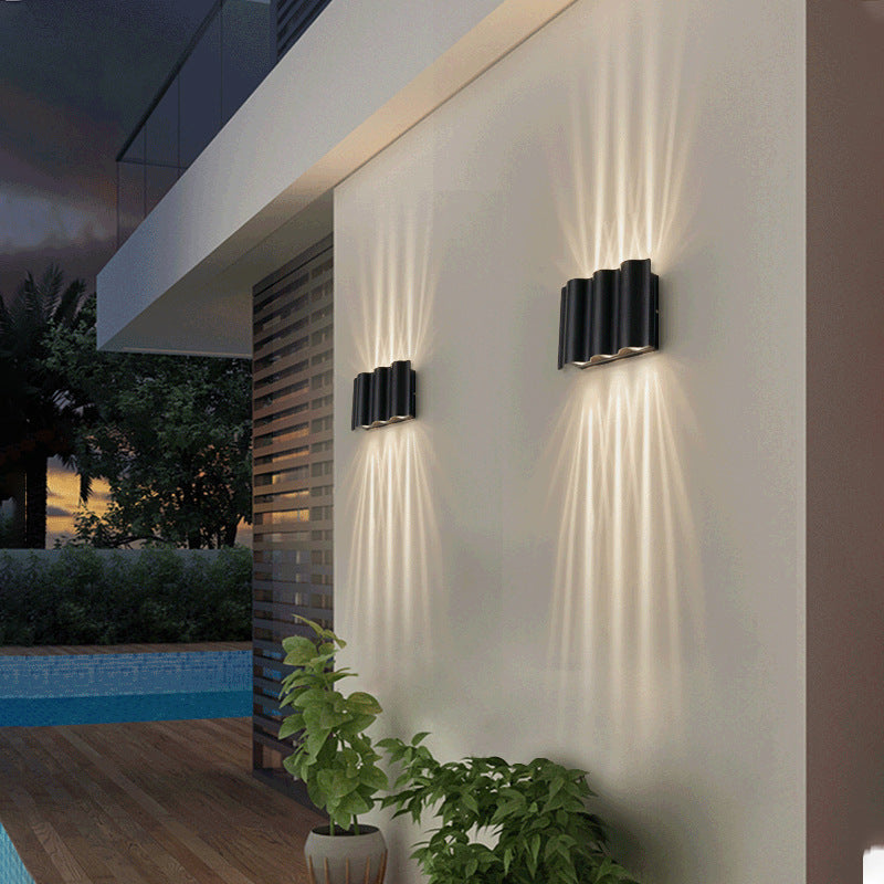 Modern Led Outdoor Up And Down Spotlight Waterproof