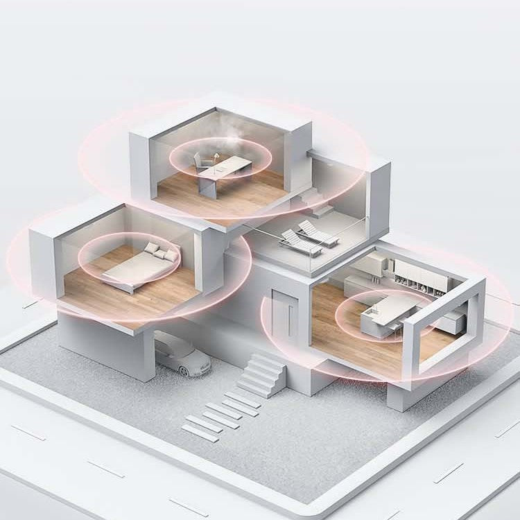 Intelligent Smoke Detection Sensor Home Control System