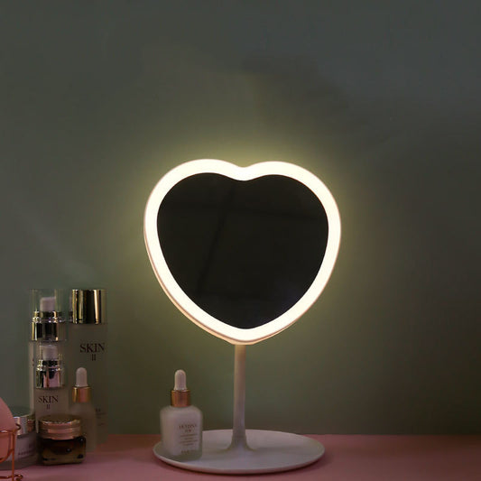 Mirror Makeup Mirror LED With Light Female Fill Light